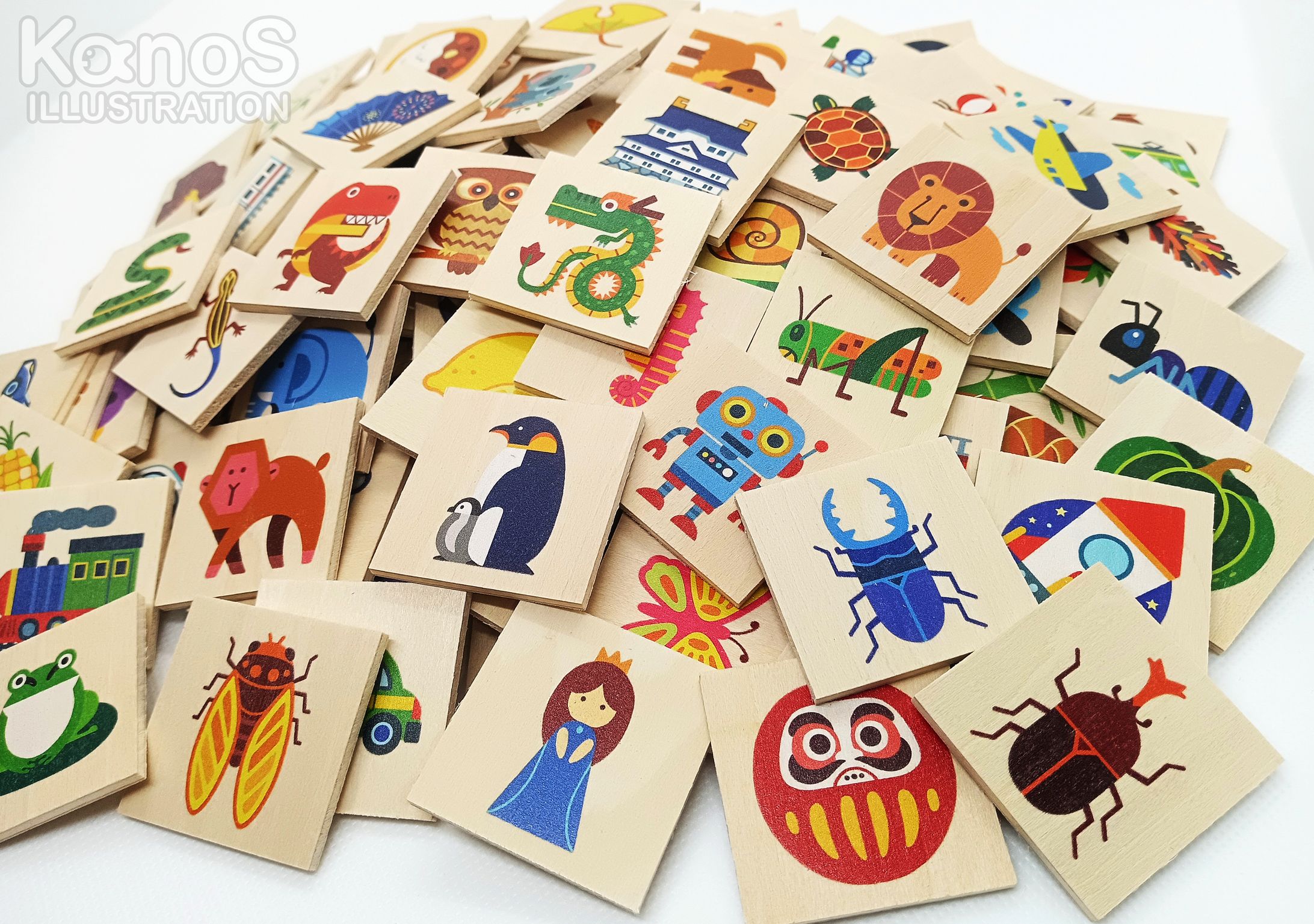 【グッズ】ネームプレートイラスト【株式会社こどものとも】-1