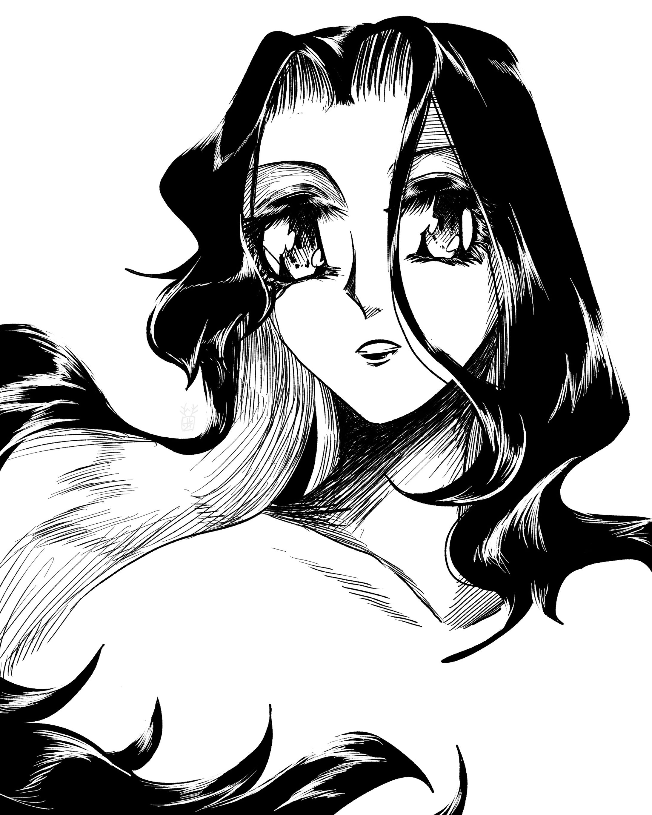 モノクロ作品（2枚）-1