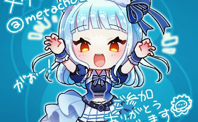 音楽、vtuberイラスト