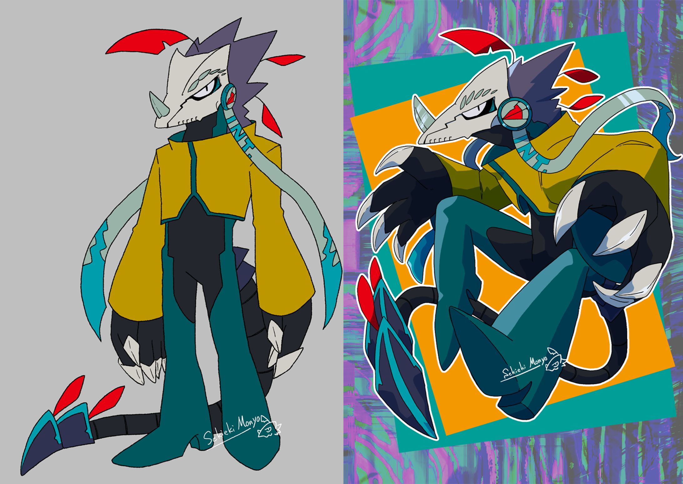 【イラスト】サムネイル用ゲーム世界観に合わせたキャラクターデザイン-1