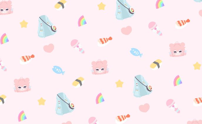 sSakana Sushi 様 パターン壁紙