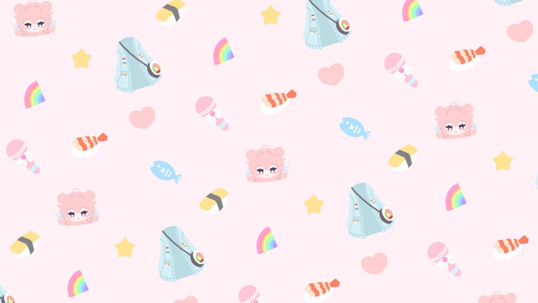 sSakana Sushi 様 パターン壁紙-1