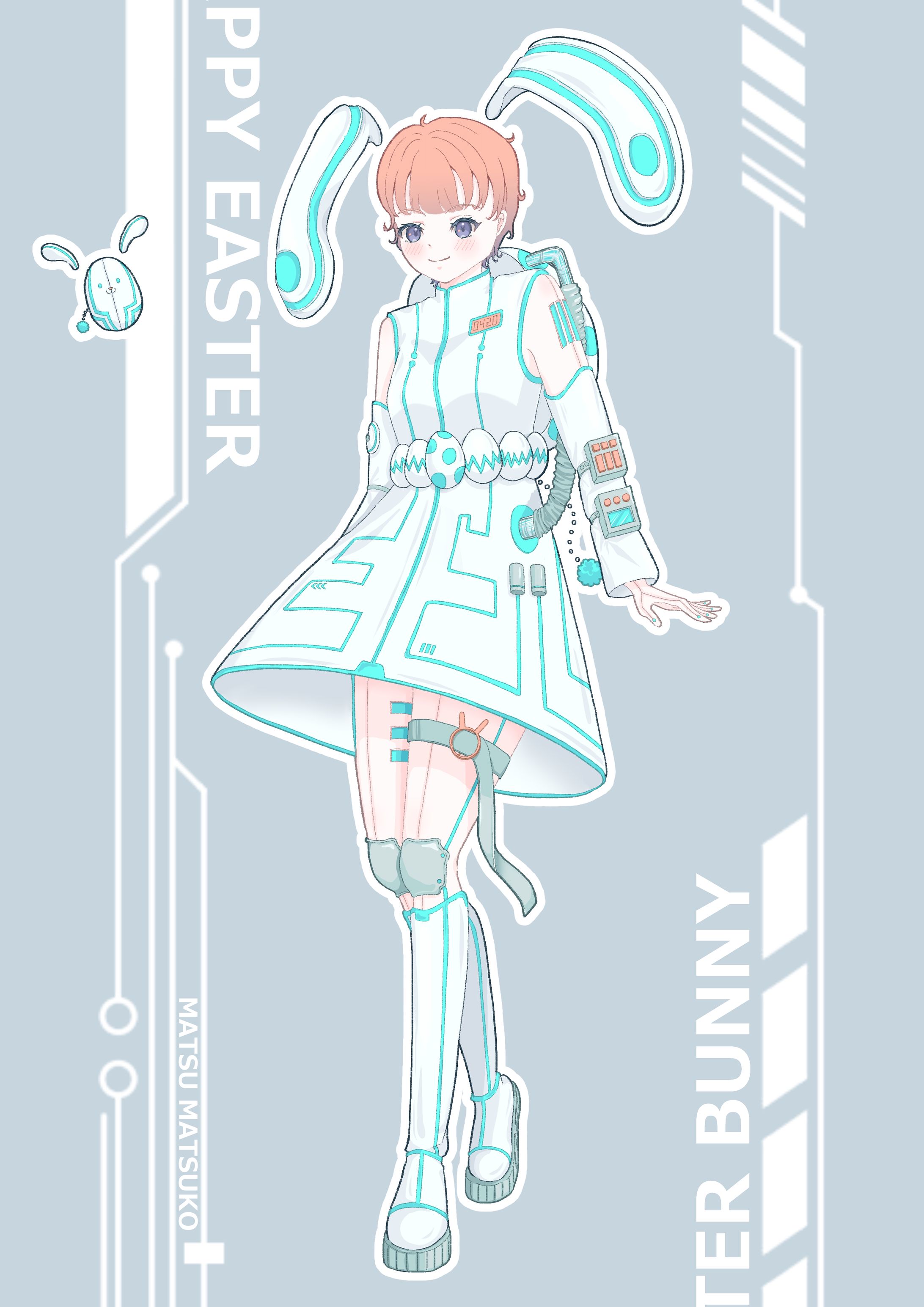 【立ち絵】イースターバニー-1