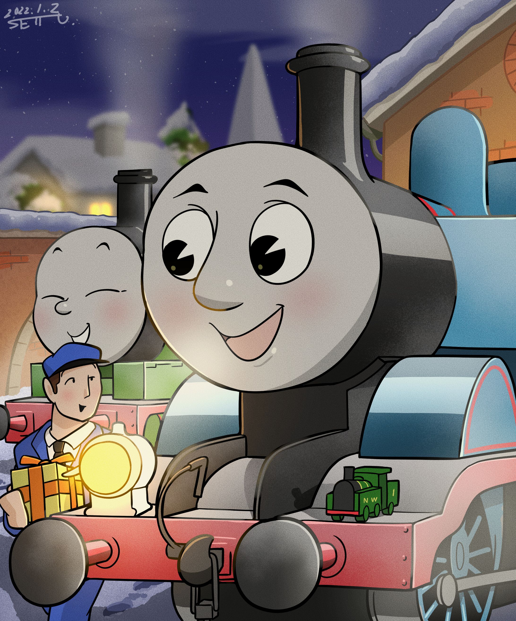 【8枚】鉄道 ファンアートまとめ-1