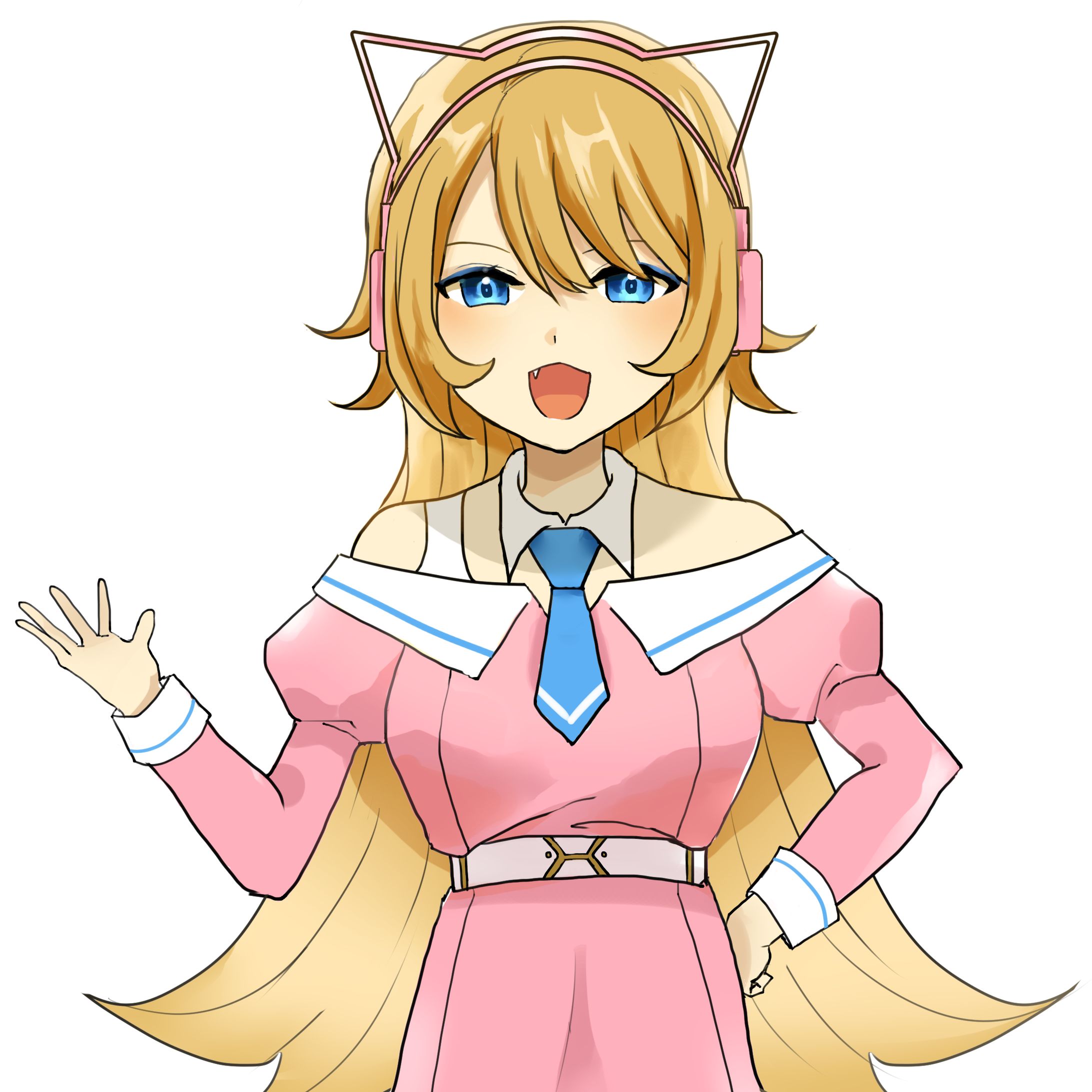 Vtuber風イラスト-1