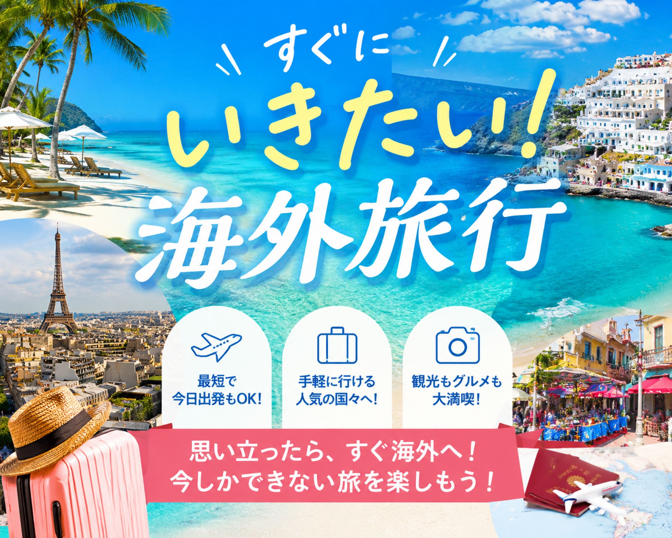 すぐ行きたい海外旅行に-1