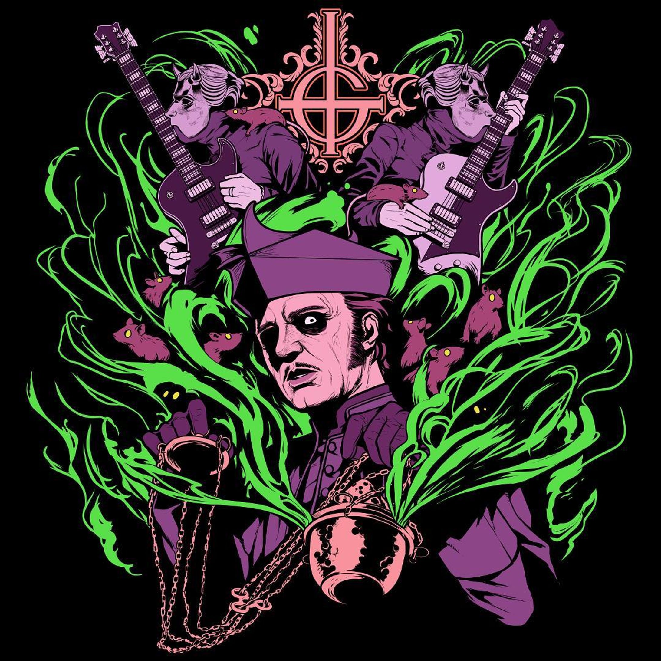  merch designs for GHOST-1