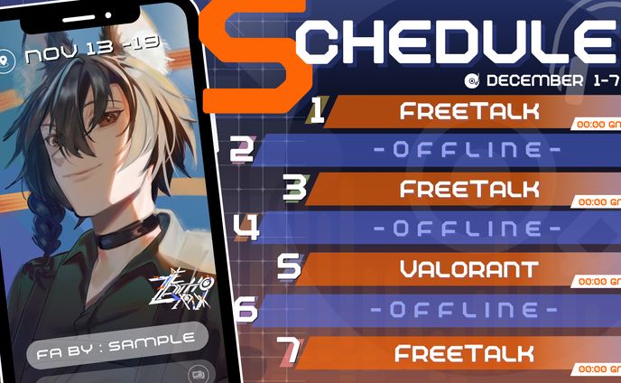 schedule、rhythm game works