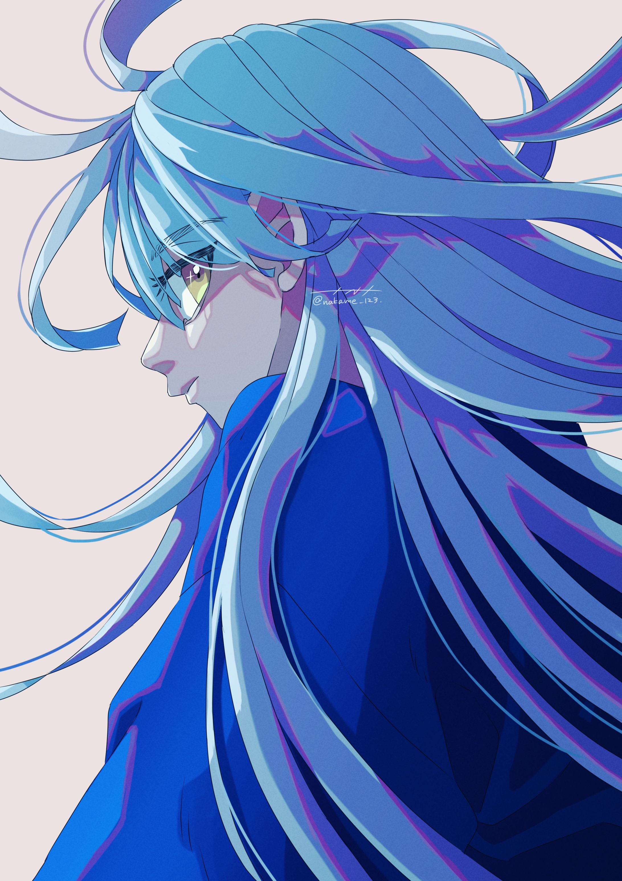 Blue girl-1