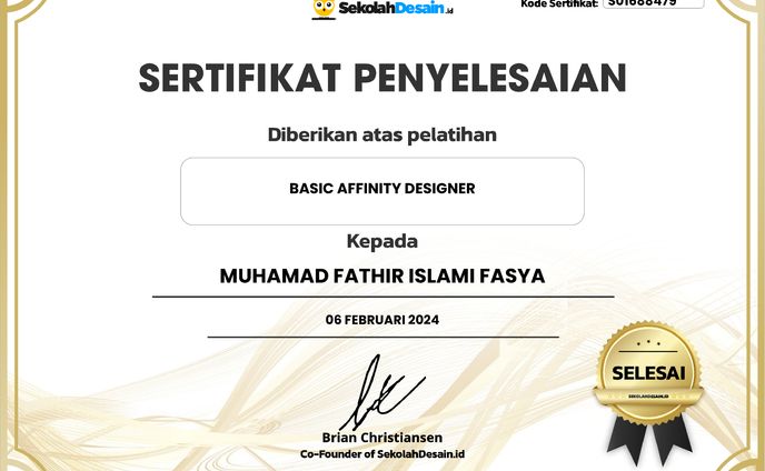 Pelatihan Sekolah Desain Affinity Designer