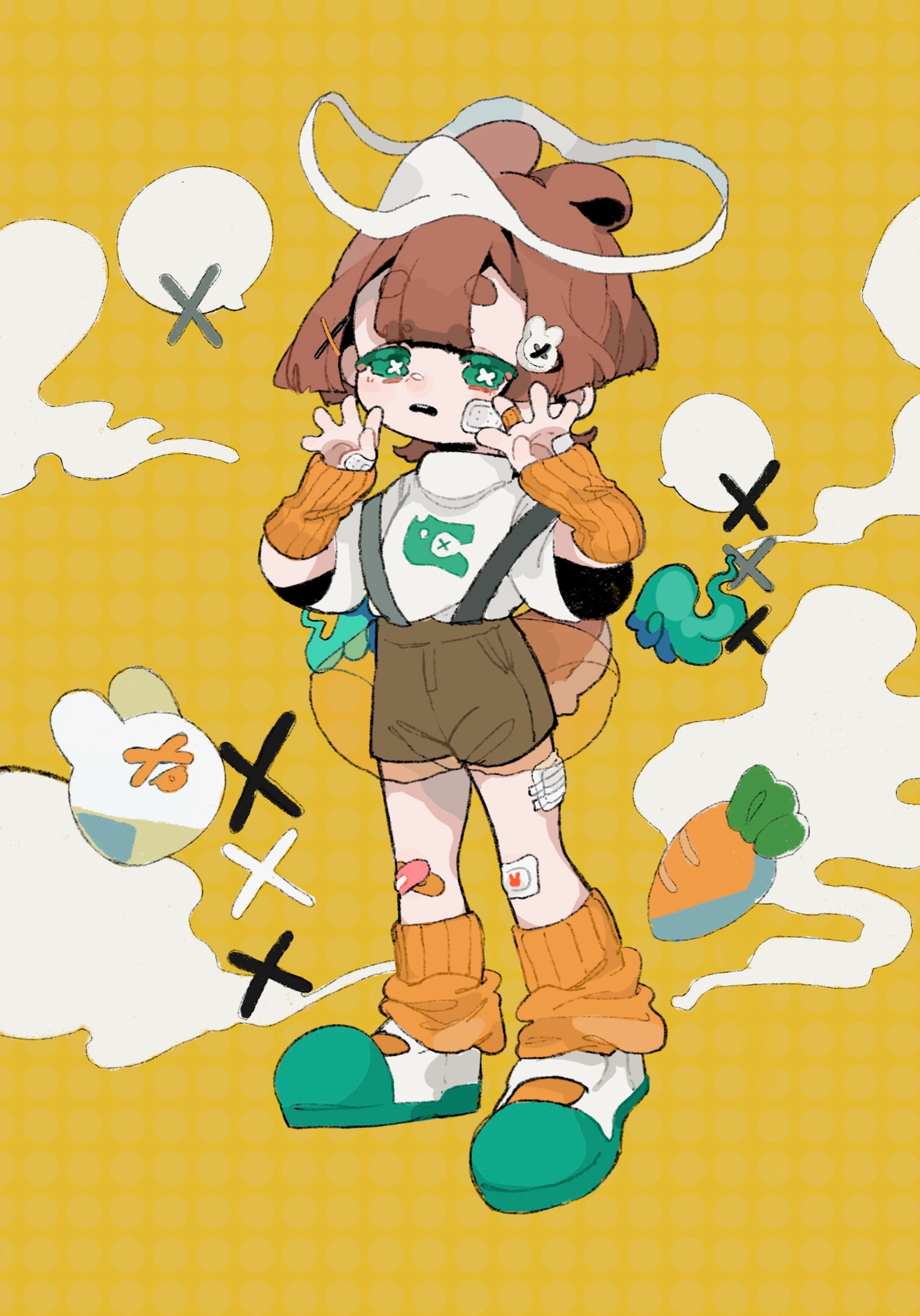 オリジナルキャラクター立ち絵イラスト-1