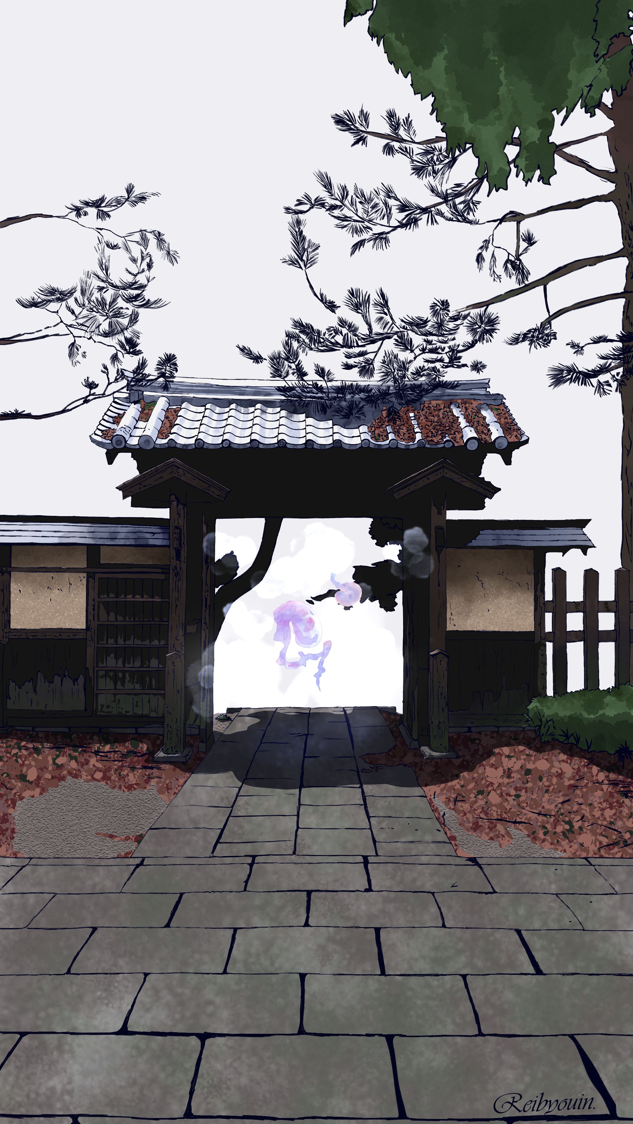 人魂の門構え-1