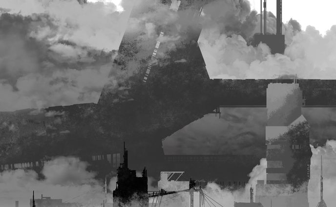 小説、背景イラスト