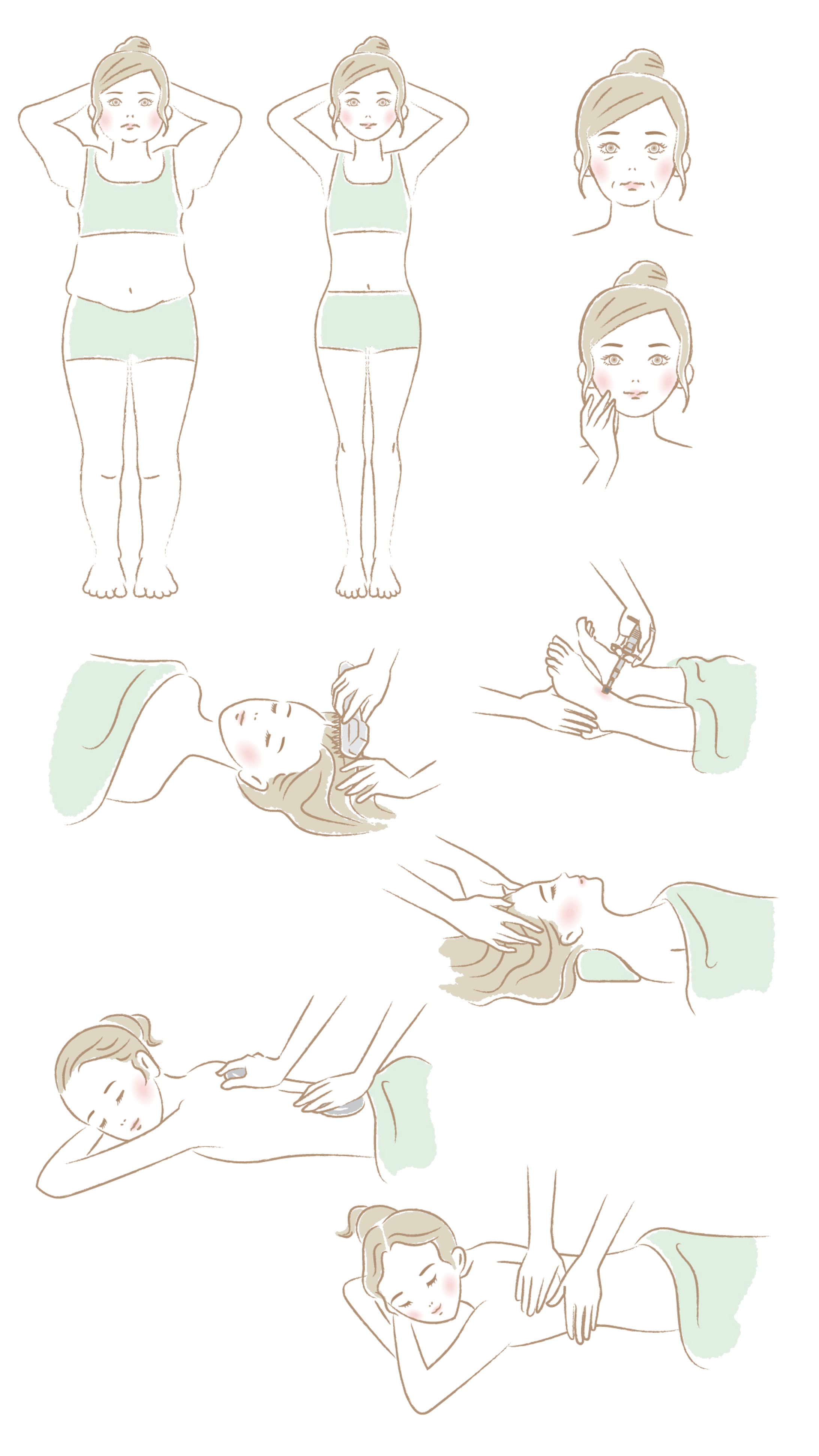 【イラスト】エステサロン-1