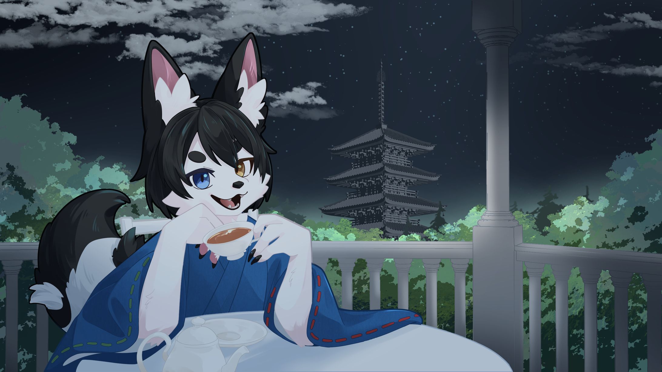 豊聡耳ユキ様　1枚絵イラスト-1