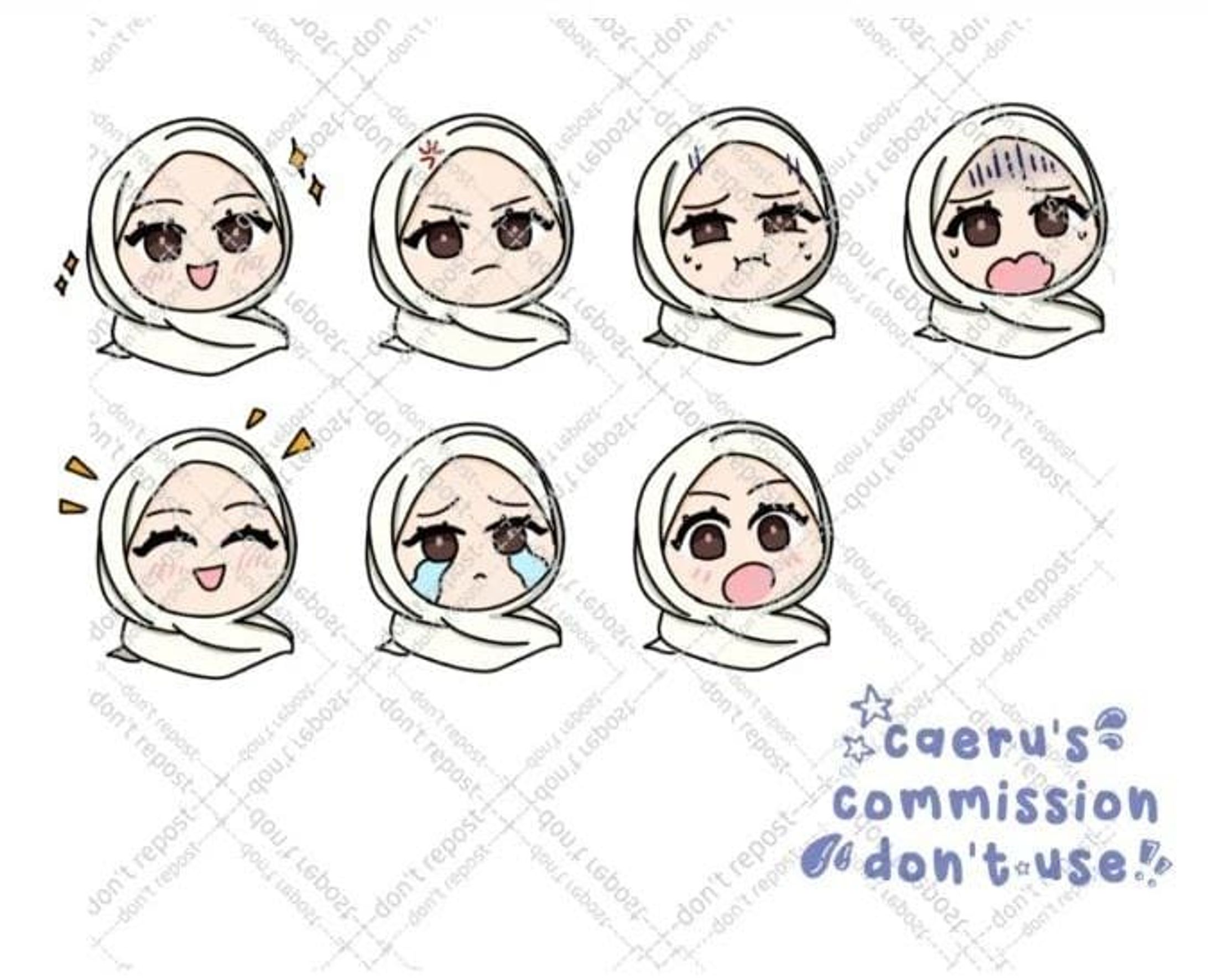 Desain Emoji Karakter-1