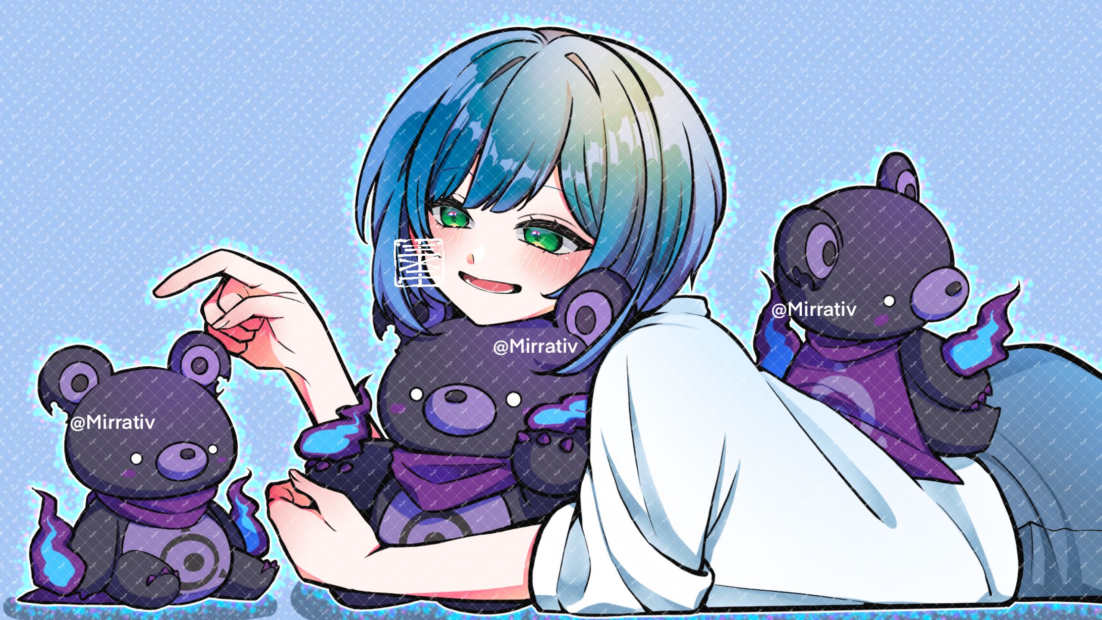 【work】ちきゅう様【サムネイルイラスト】-1