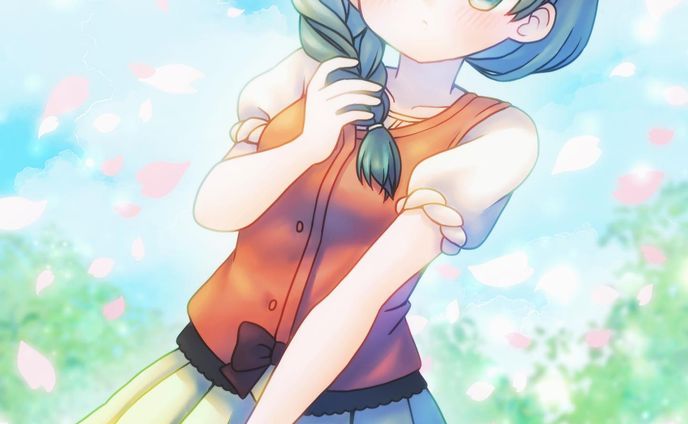 skebにてリクエストいただきました！ひだまりスケッチの夏目ちゃんです！ありがとうございました🙏　#イラスト　#お絵かき　#お絵描き　#おえかき　#illustration #illust #女の子　#女の子イラスト　#デジタル　#デジタルイラスト　#デジタル絵　#ひだまりスケッチ　#夏目