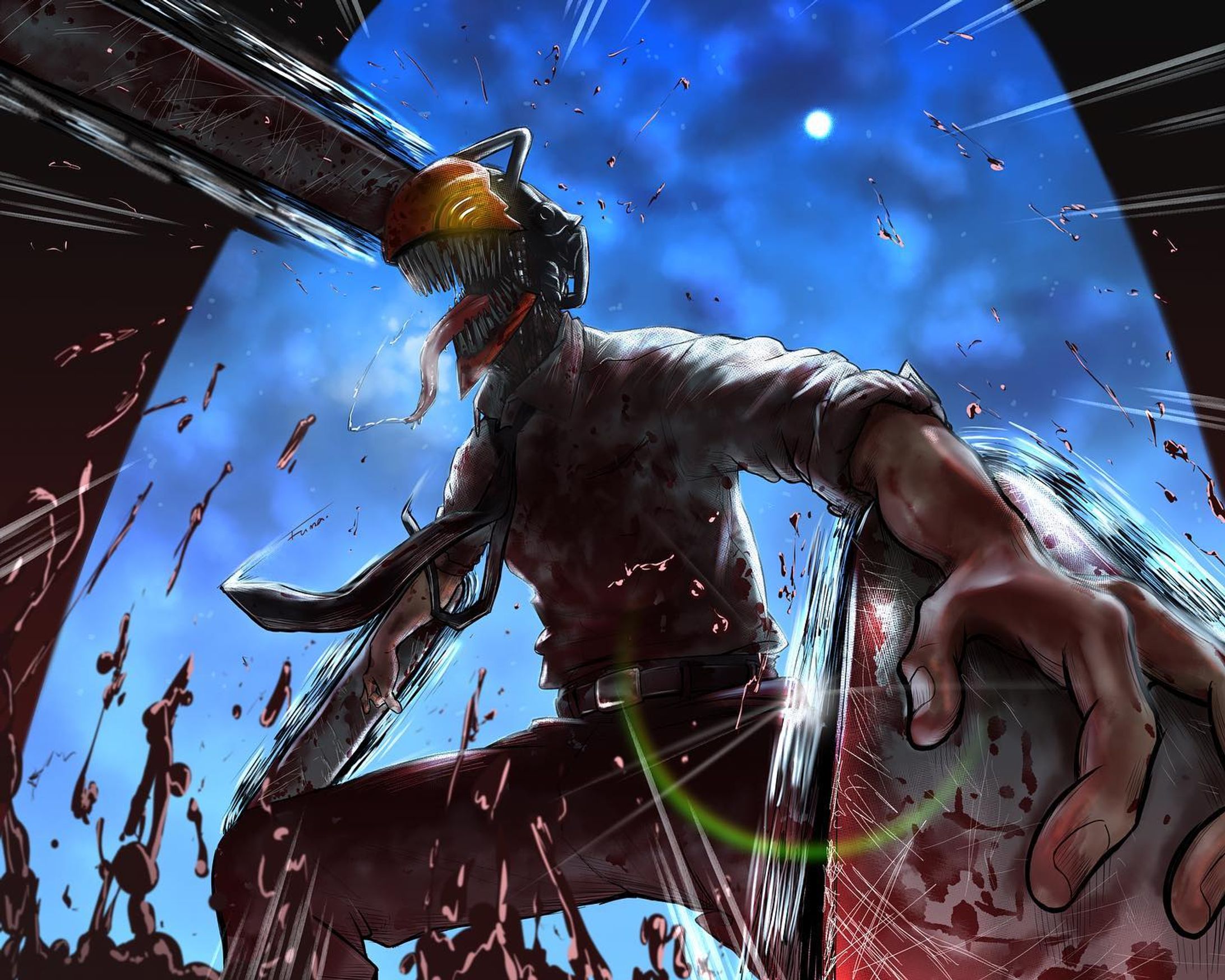 “最凶の血戦” #チェンソーマン #イラスト #ファンアート #chainsawman  #Illust  #fanart-1