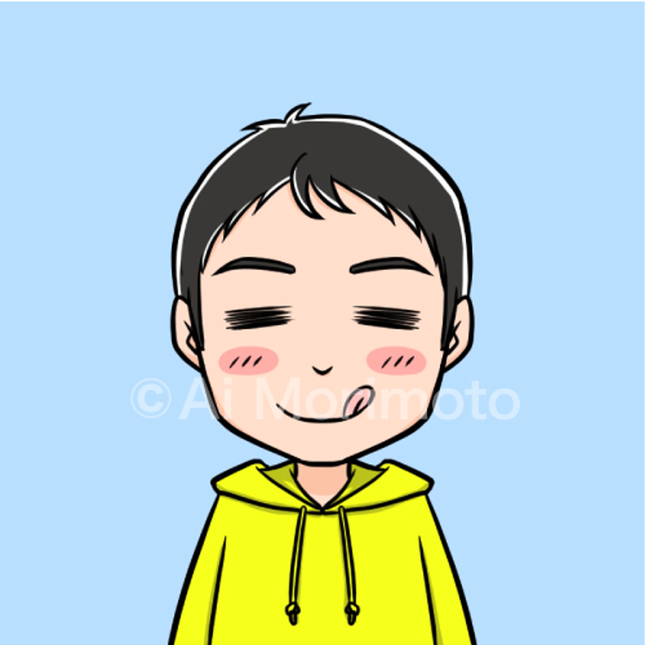 【個人様】似顔絵アイコン作成-1
