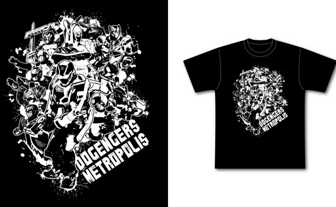 ドゲンジャーズメトロポリス　Tシャツ