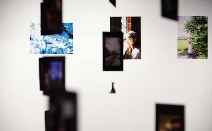 『meguri kyoto 写真展』- 会場展示デザイン