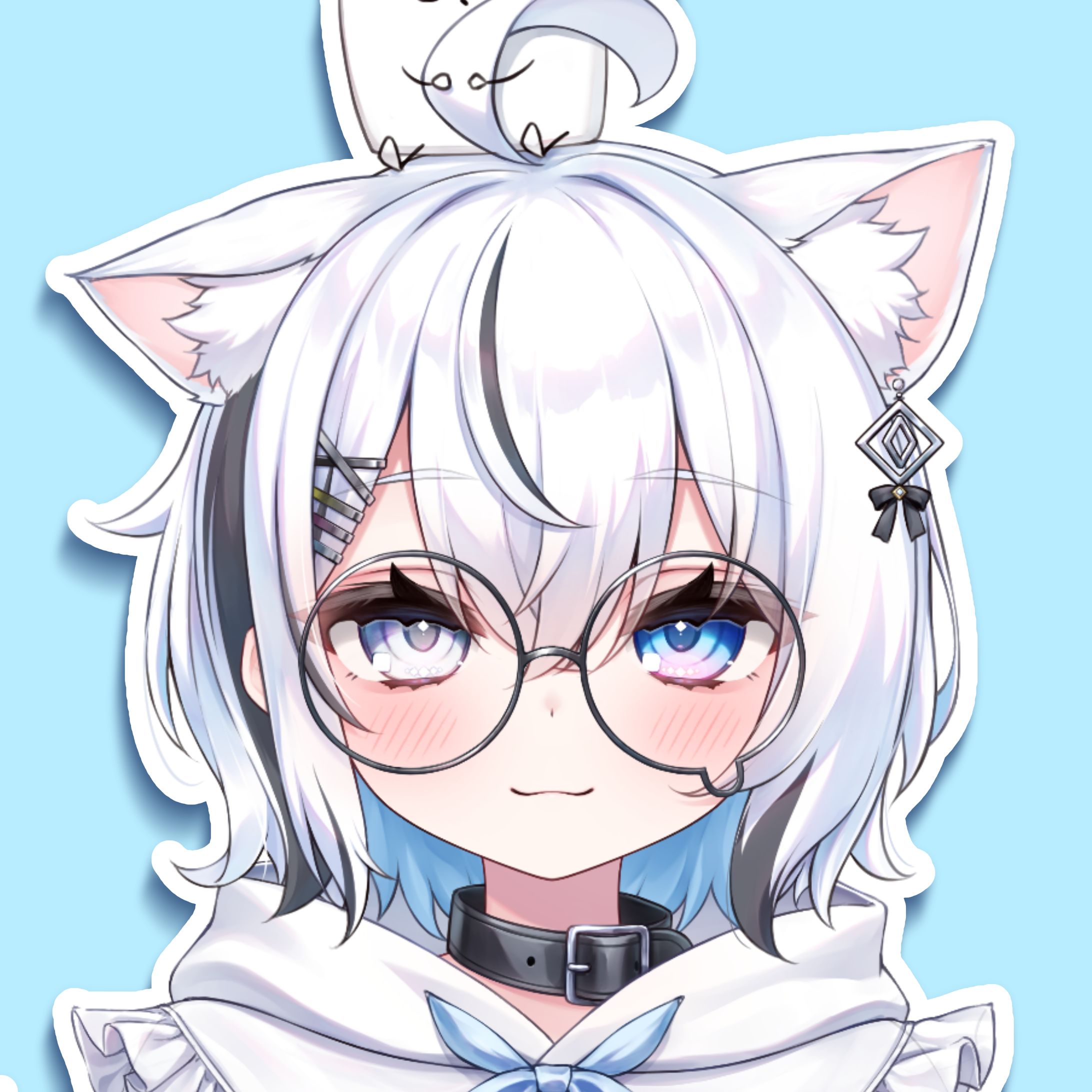 かくざとう Vtuber  設定画-1