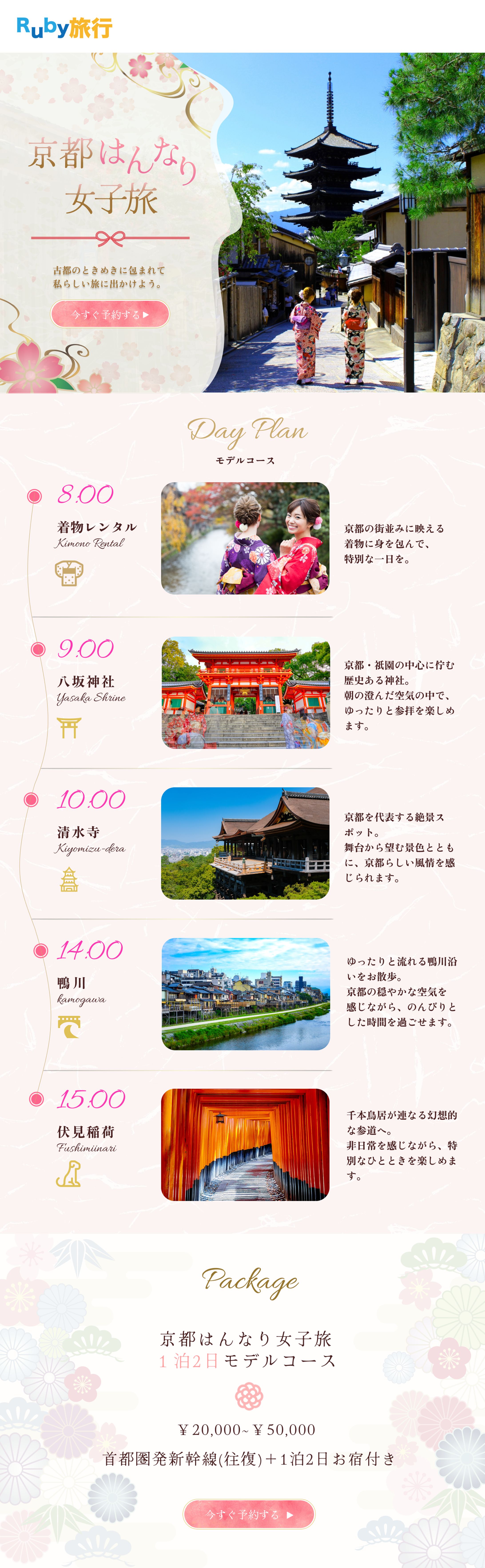 【LP架空案件】京都はんなり女子旅-1