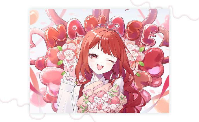 誕生日イラスト/せなななせ様