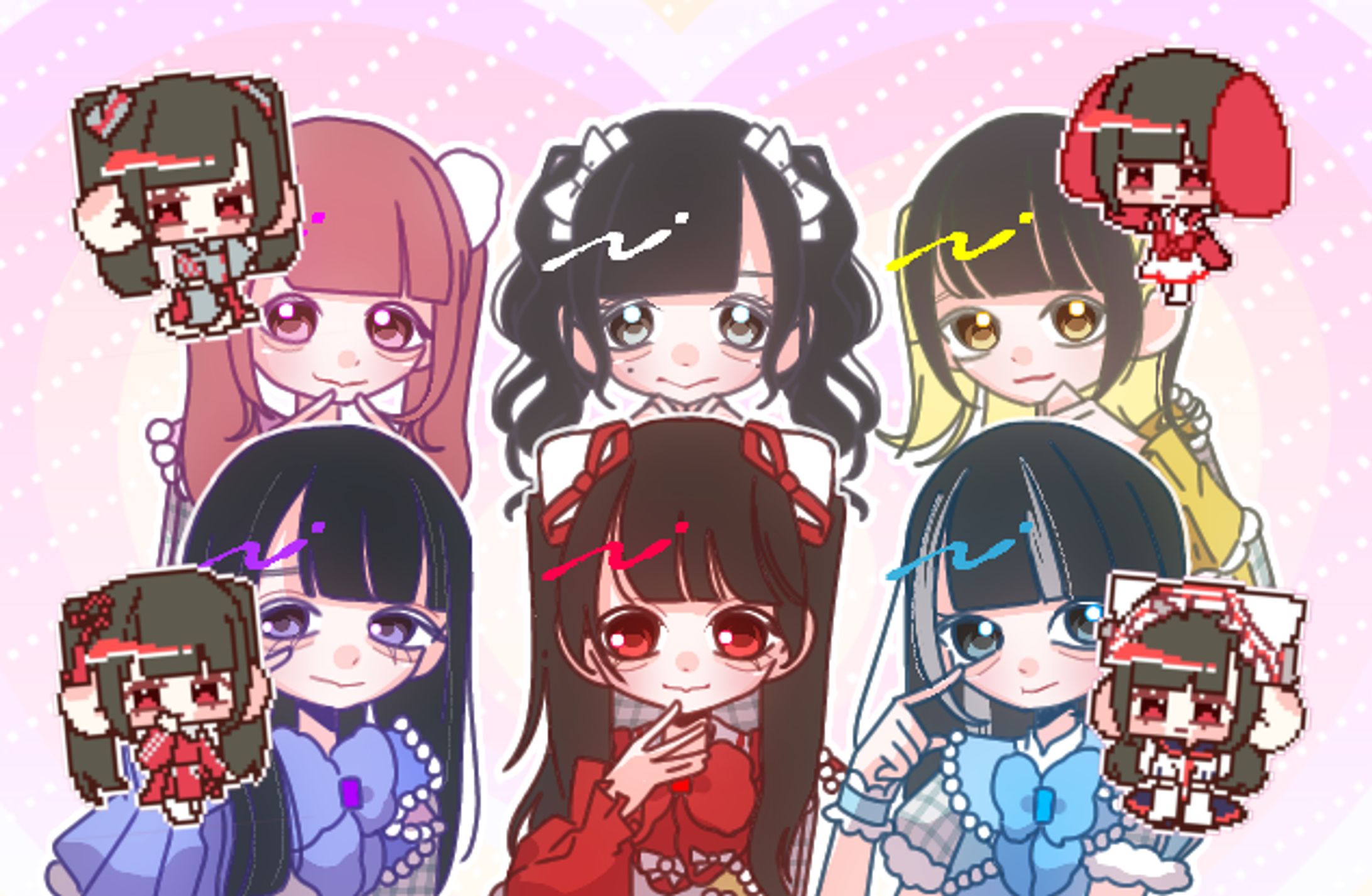 兎弓みゅう卒業カードイラスト-1