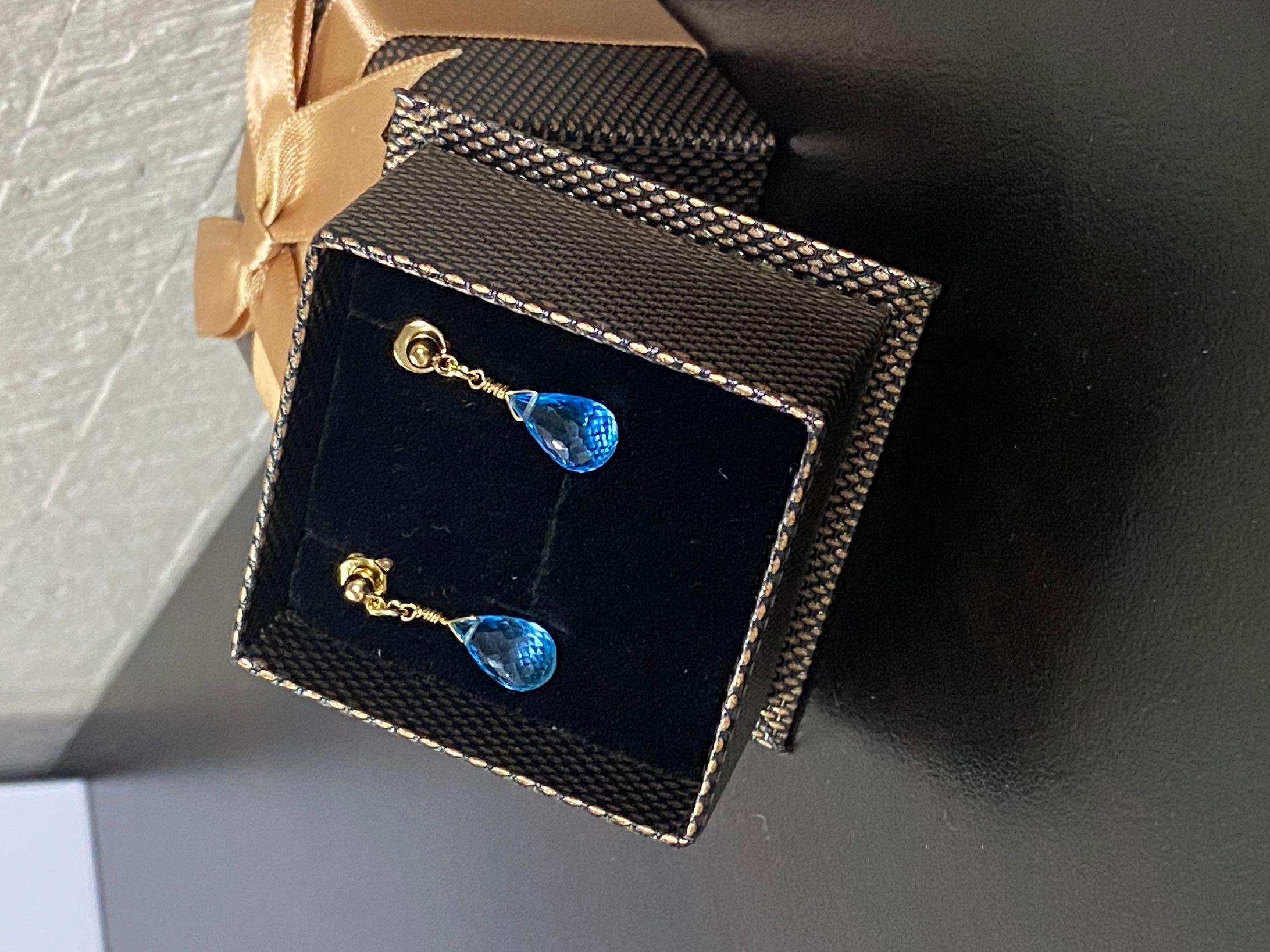 ハンドメイドピアス-1