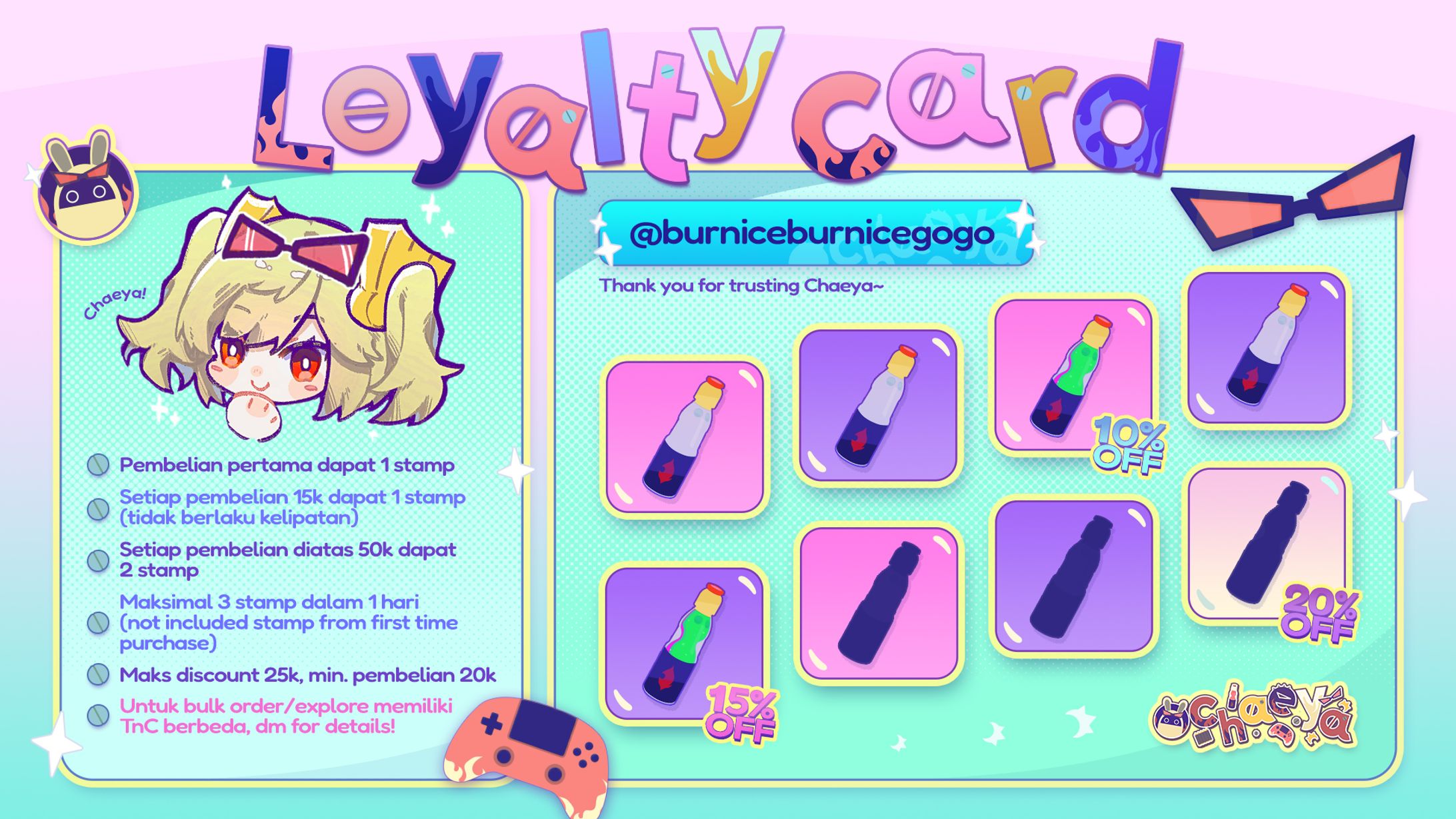 Loyalty Card: Chaeya-1