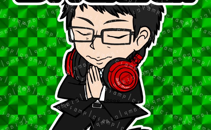 似顔絵ステッカー