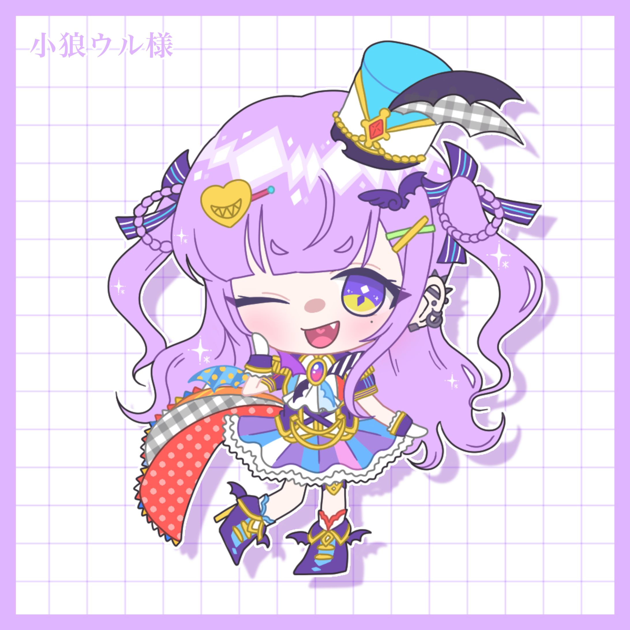 SDアイドル衣装 / しろ-1