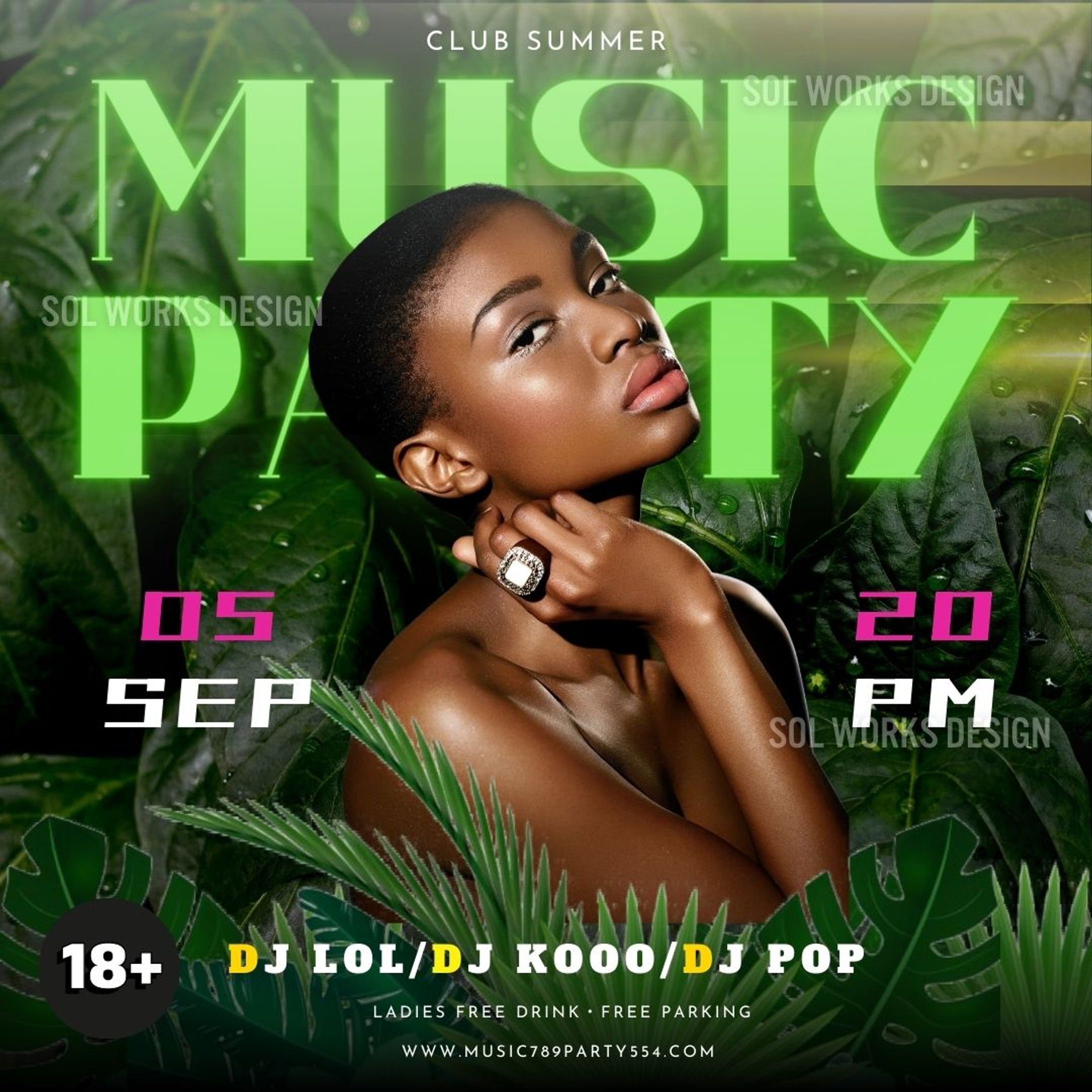 Night Club SNS flyer image-1