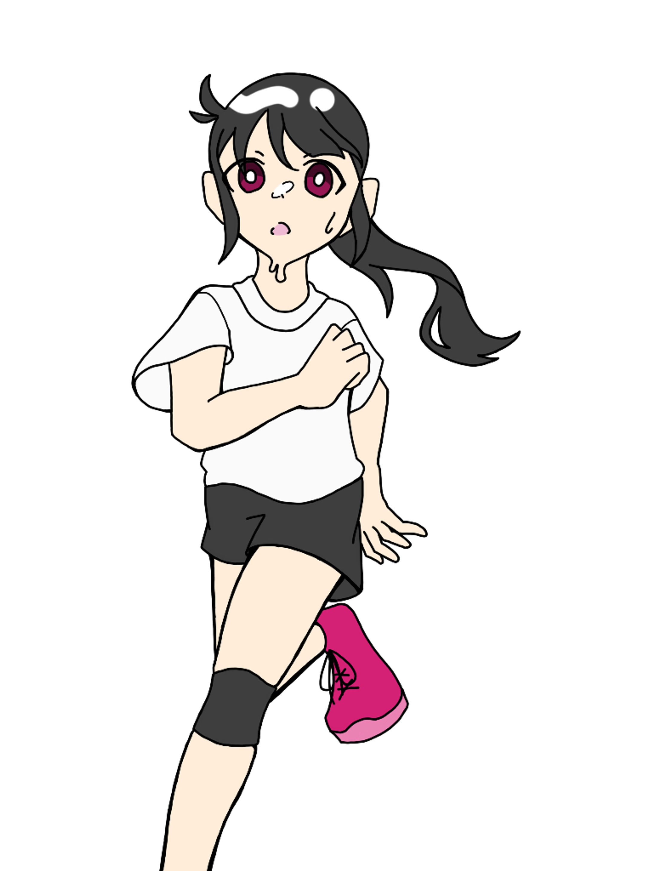 ランニング女子-1