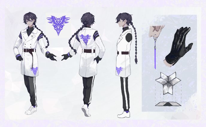 キャラクター衣装デザイン