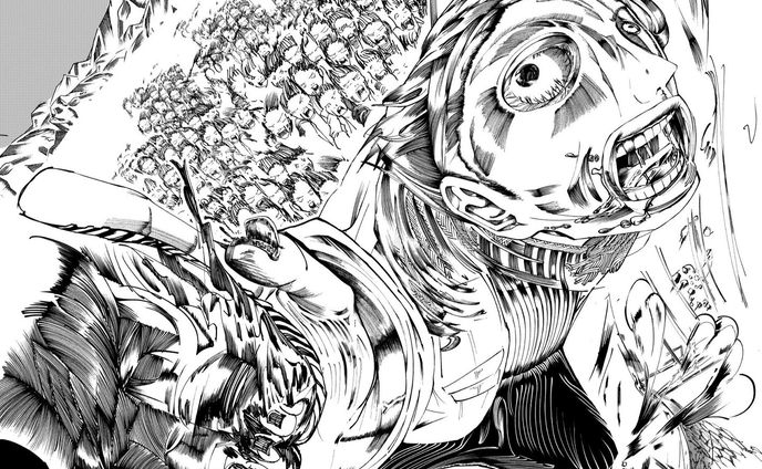 初掲載です。
今後とも邁進いたします。

月刊少年マガジン　読み切り作品 - 月刊少年マガジン 読み切り作品 / 【特別読み切り】矛矛矛 | マガポケ [ https://pocket.shonenmagazine.com/episode/14079602755391957034 ] 

#漫画