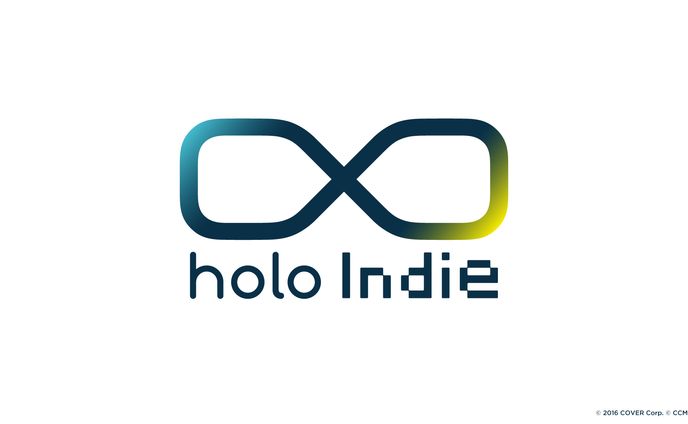 インディーゲームブランド"holo Indie"ブランドロゴデザイン