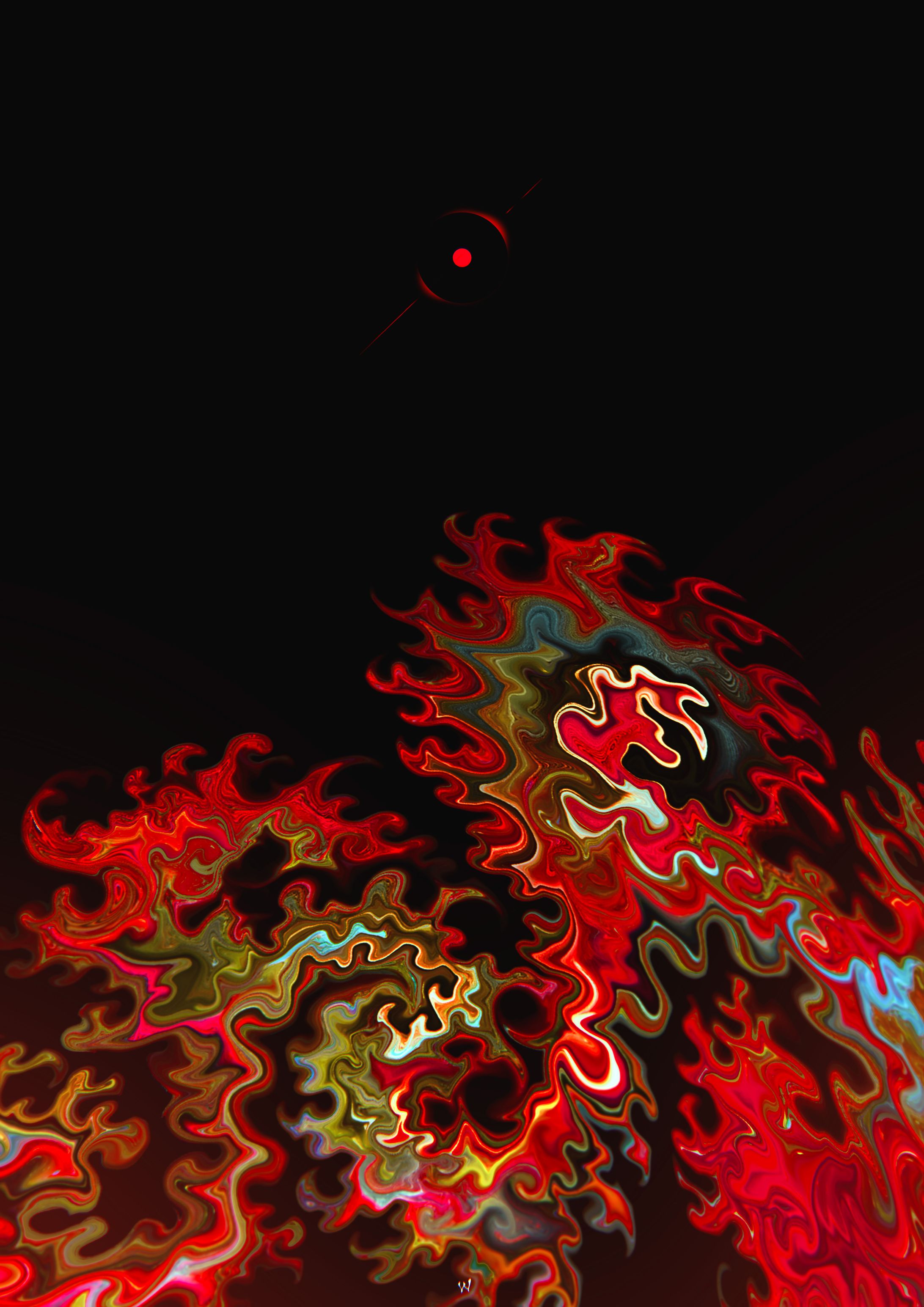 デジタル抽象画
