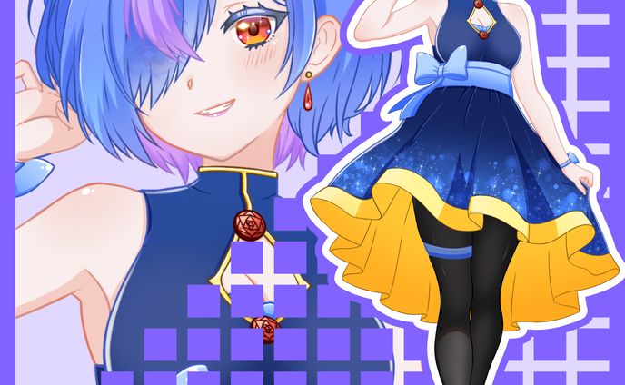 記念全身イラスト　サンプル