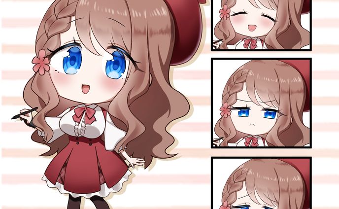 SDキャラ（表情差分付）