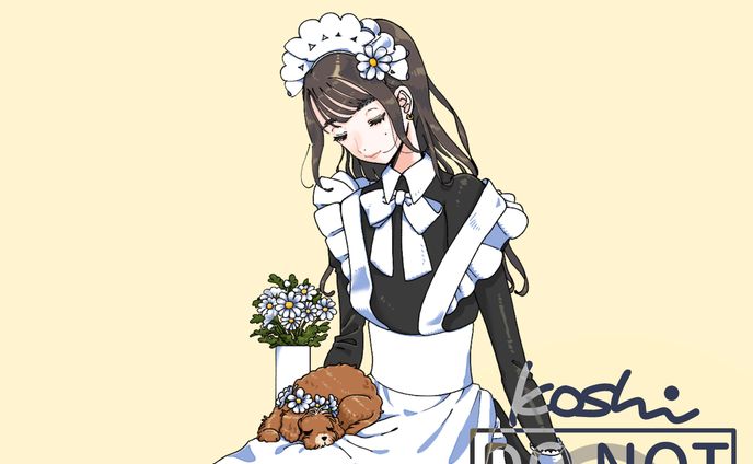 〈blanq〉咲摩めいち様　グッズイラスト