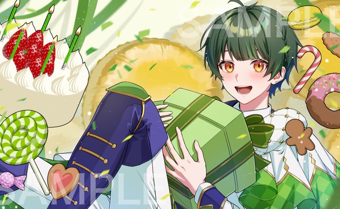 すたぽら「如月ゆう」様「おじゃま虫Ⅱ」MVイラスト