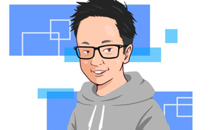 プロフィール用　似顔絵イラスト　SNS