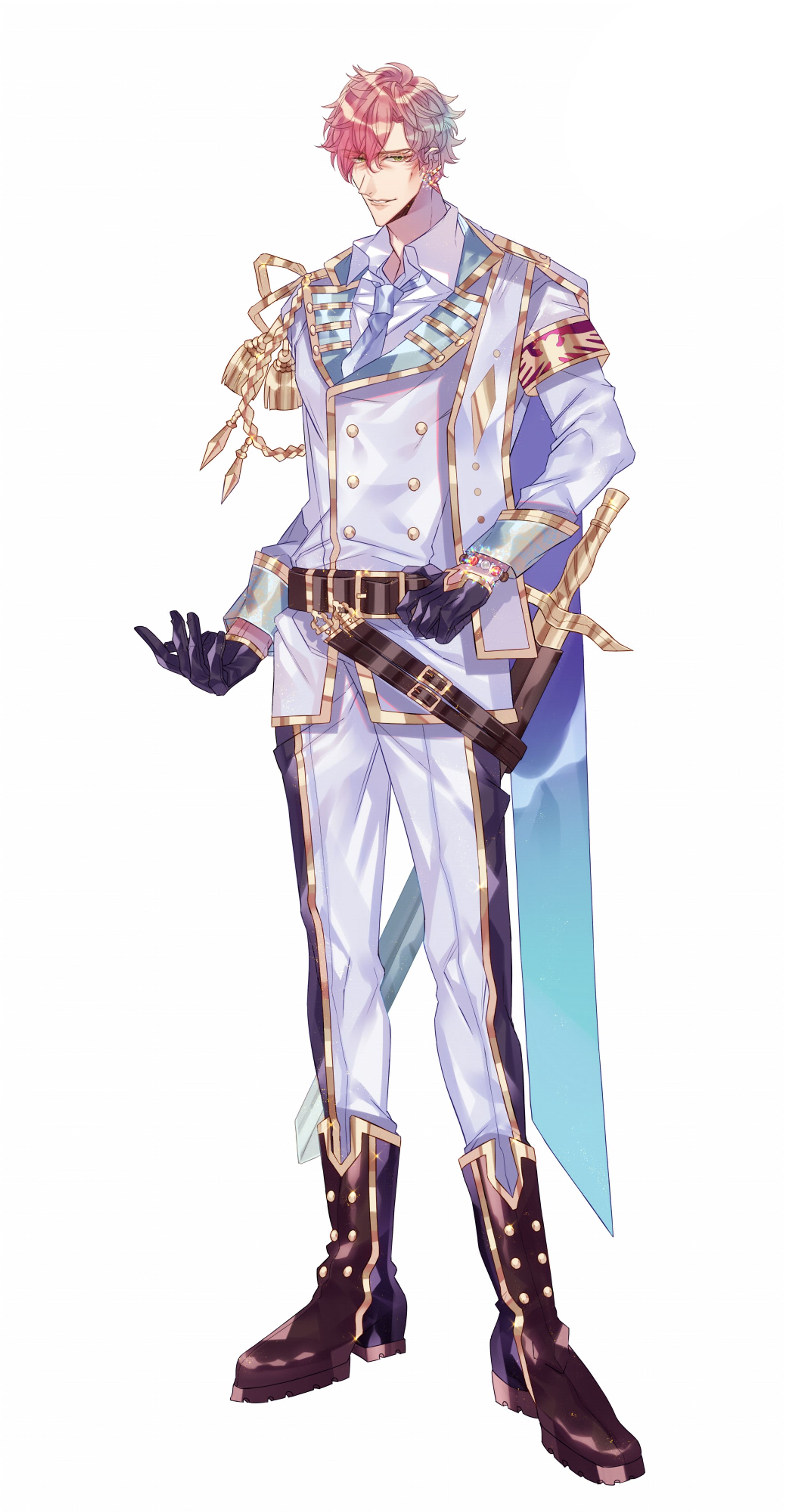 「KnightCaseFiles」立ち絵/フランツ-1