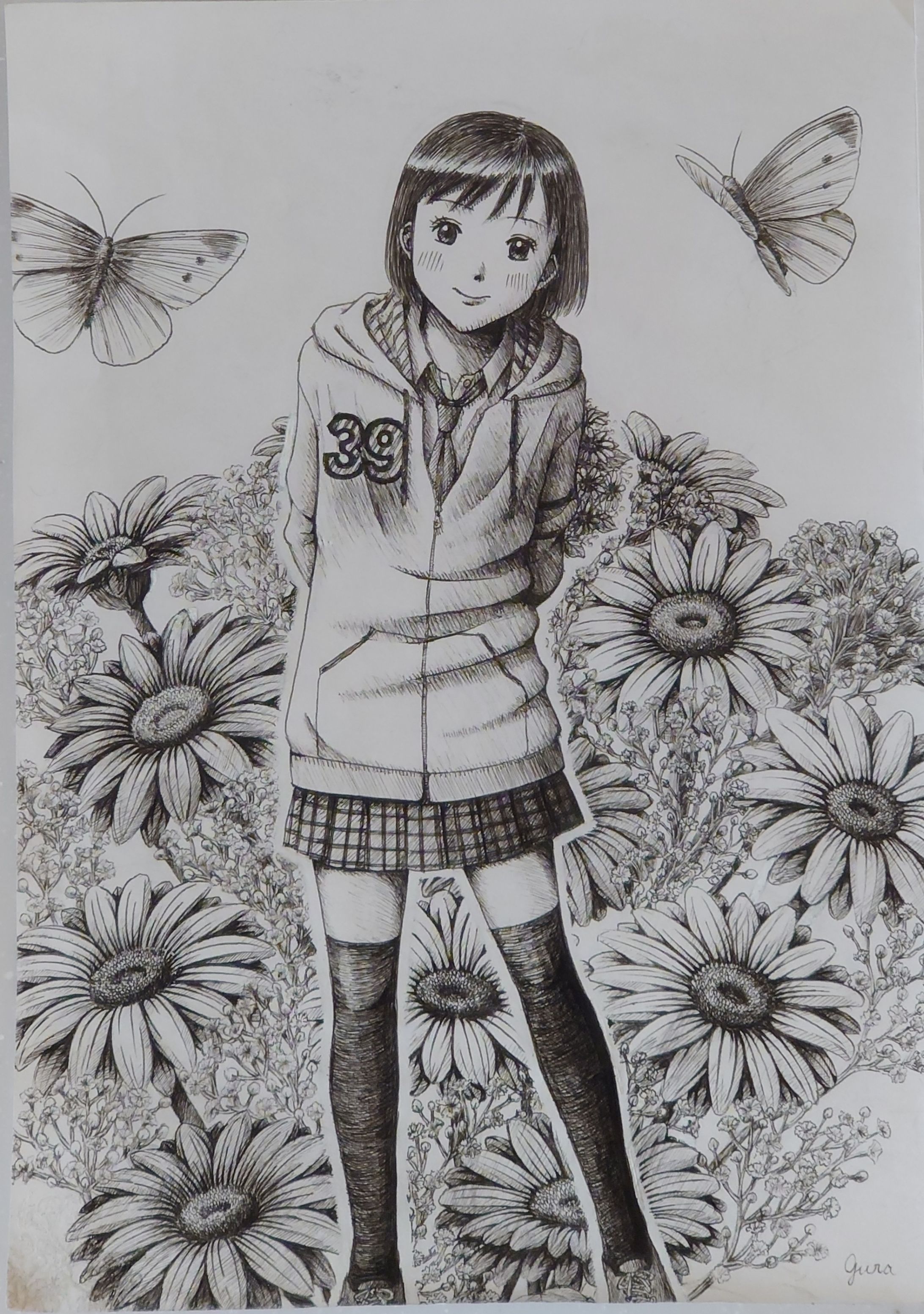 ペン画イラスト-1
