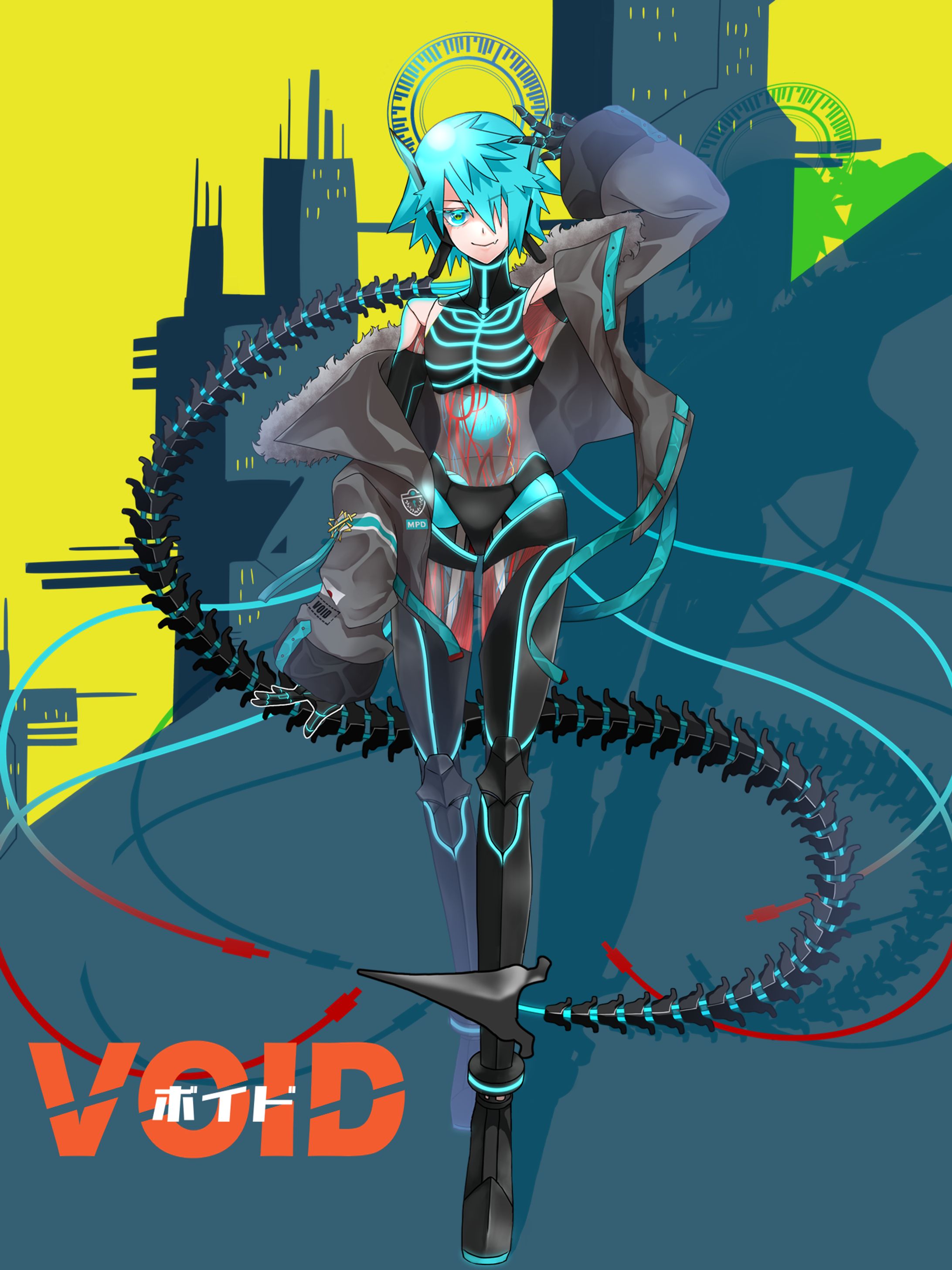TRPG「VOID」立ち絵