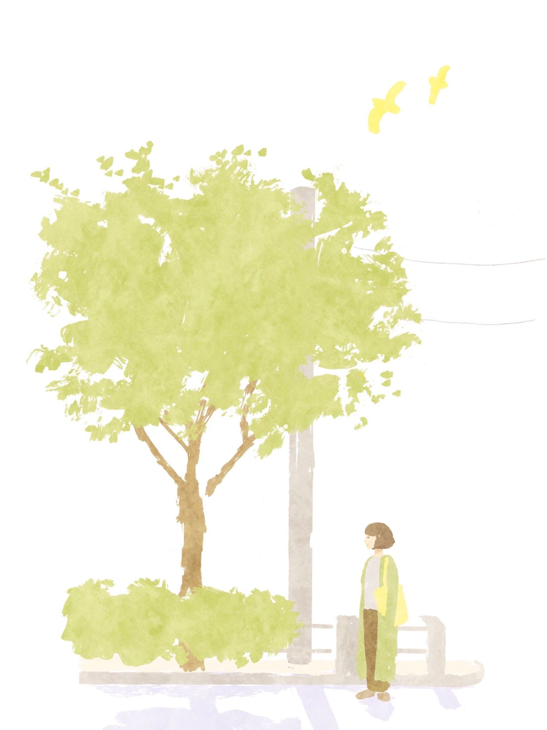 待ち合わせの木-1