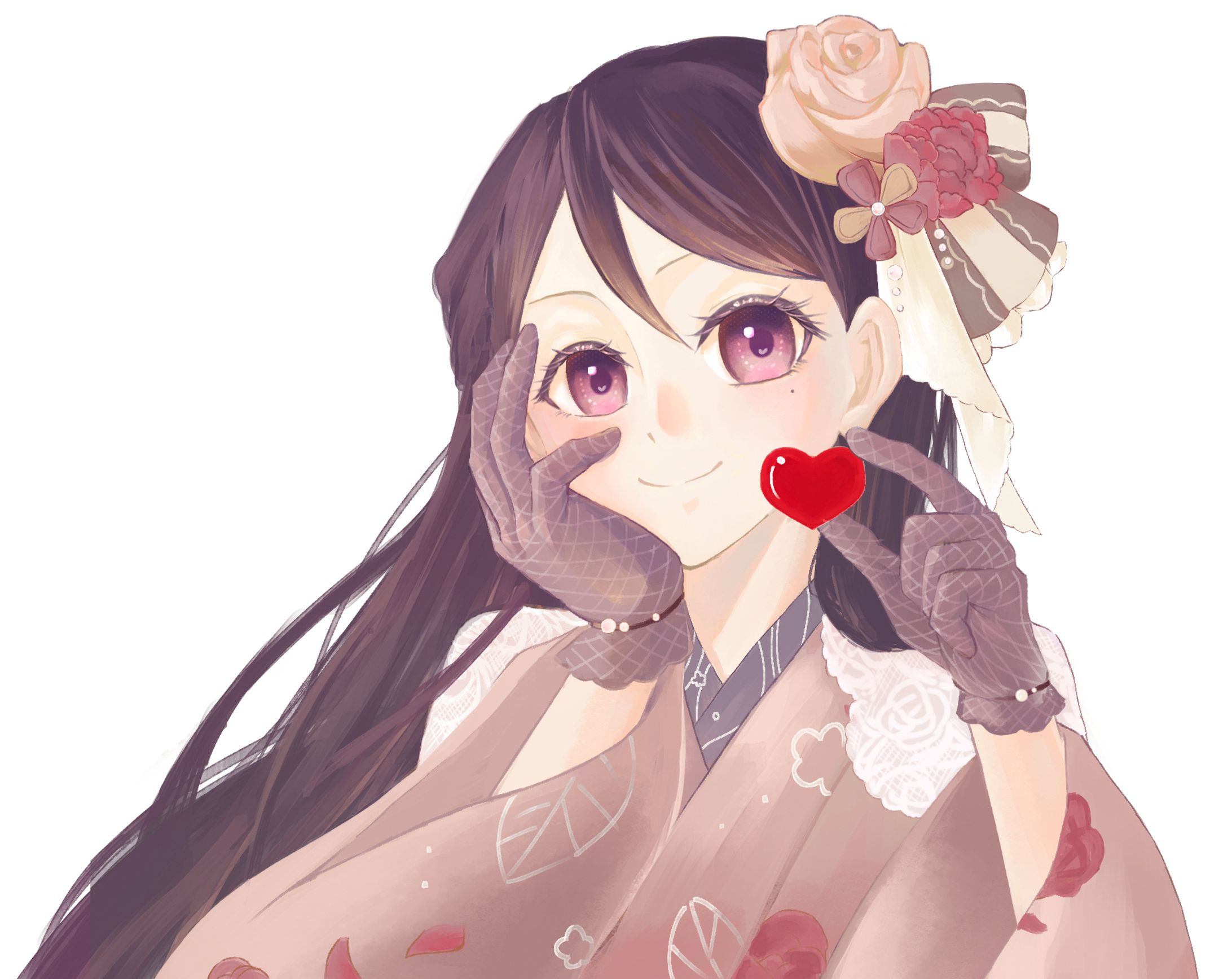 バストアップイラスト(てぃあ様)-1